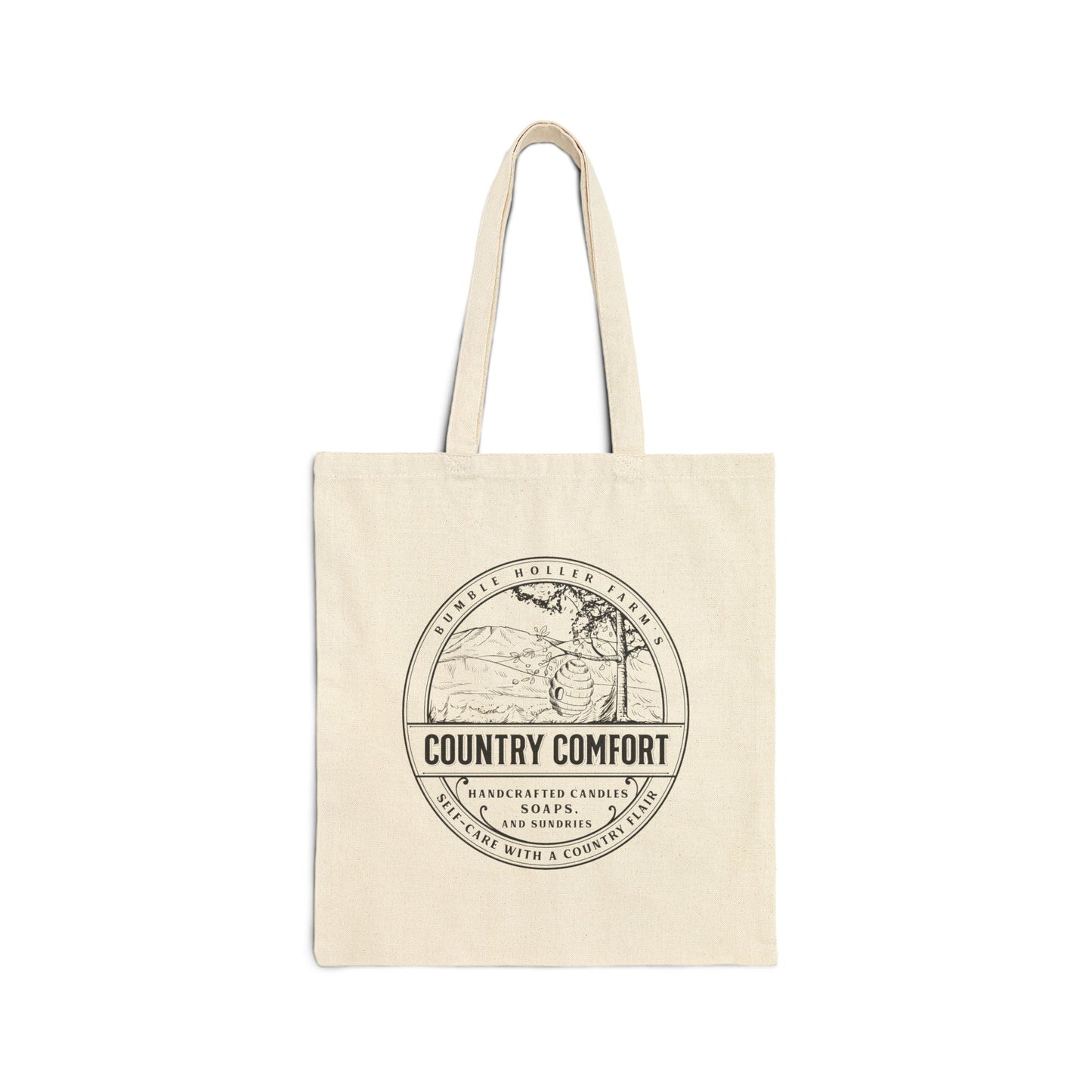 Canvas Tote Bag - Bee the Coolest Shopper Design